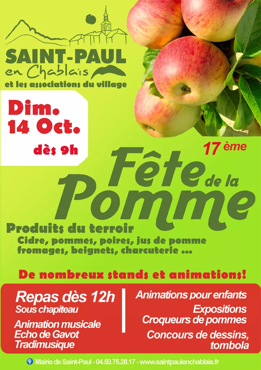 Saint-Paul en Chablais - fête de la pomme