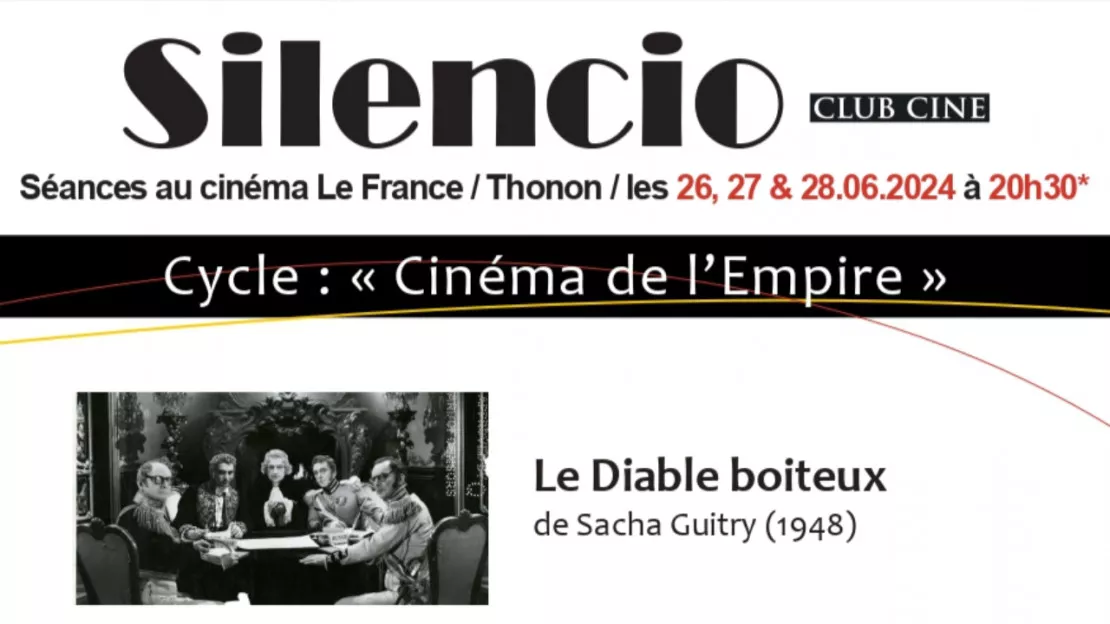 Thonon : cycle "Cinéma de l'Empire" au Cinéma Le France