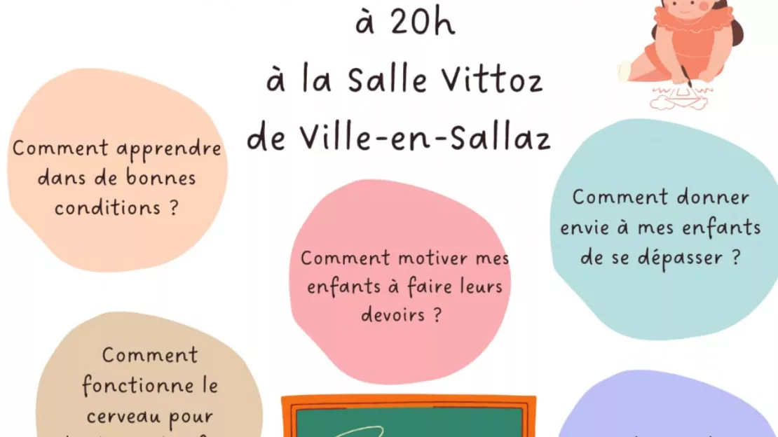 Conférence "cerveau et apprentissage" chez l'enfant