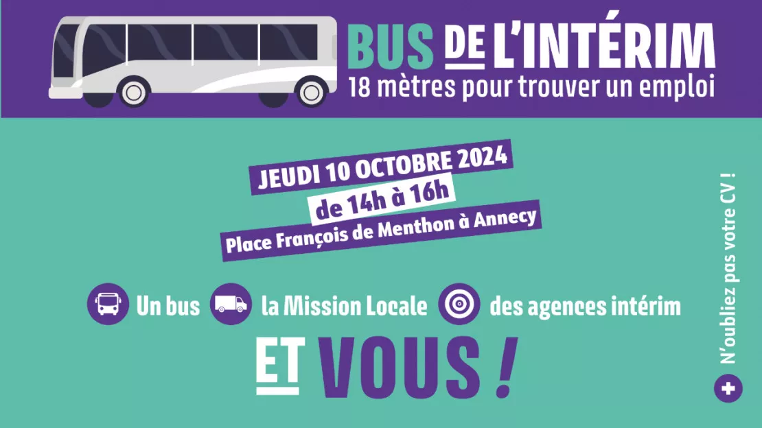 En 2024, le Bus de l'Intérim revient pour sa 6ème éditoon !