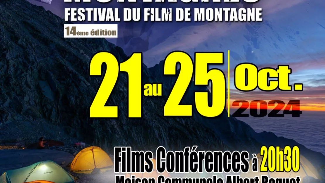 14ème édition du Festival du Cinéma de Montagne « Rêve de Montagnes »