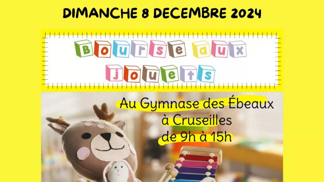 BOURSE AUX JOUETS DE CRUSEILLES