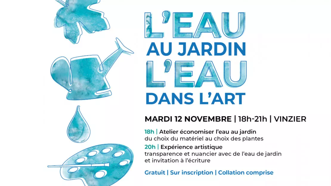 Ateliers « L’eau au jardin, l’eau dans l’art »