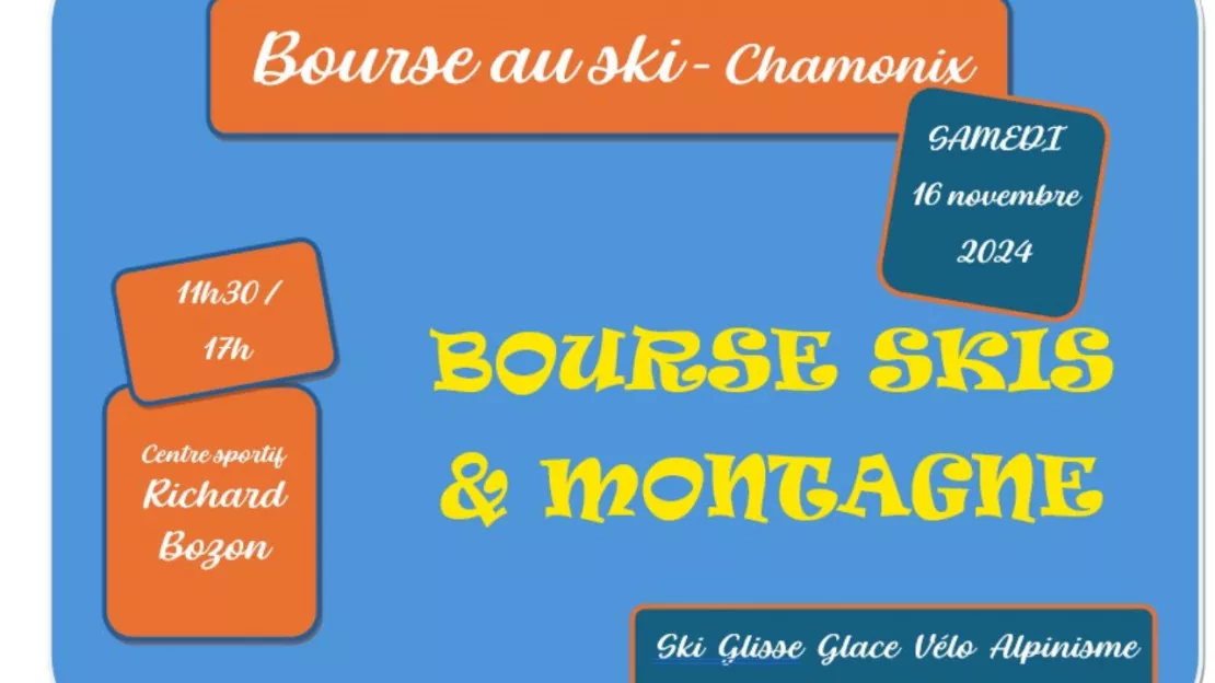 BOURSE AUX SKIS ET MONTAGNE CHAMONIX