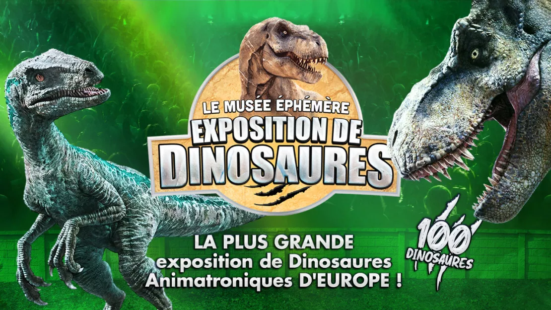 Le Musée Éphémère® des dinosaures - Tour 2024