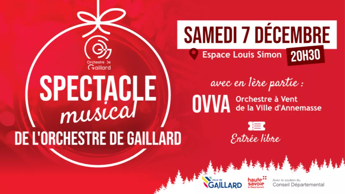 Spectacle musical de l'Orchestre de Gaillard