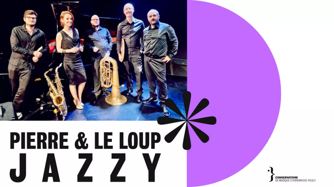 Concert : "Pierre & le Loup", jazzy