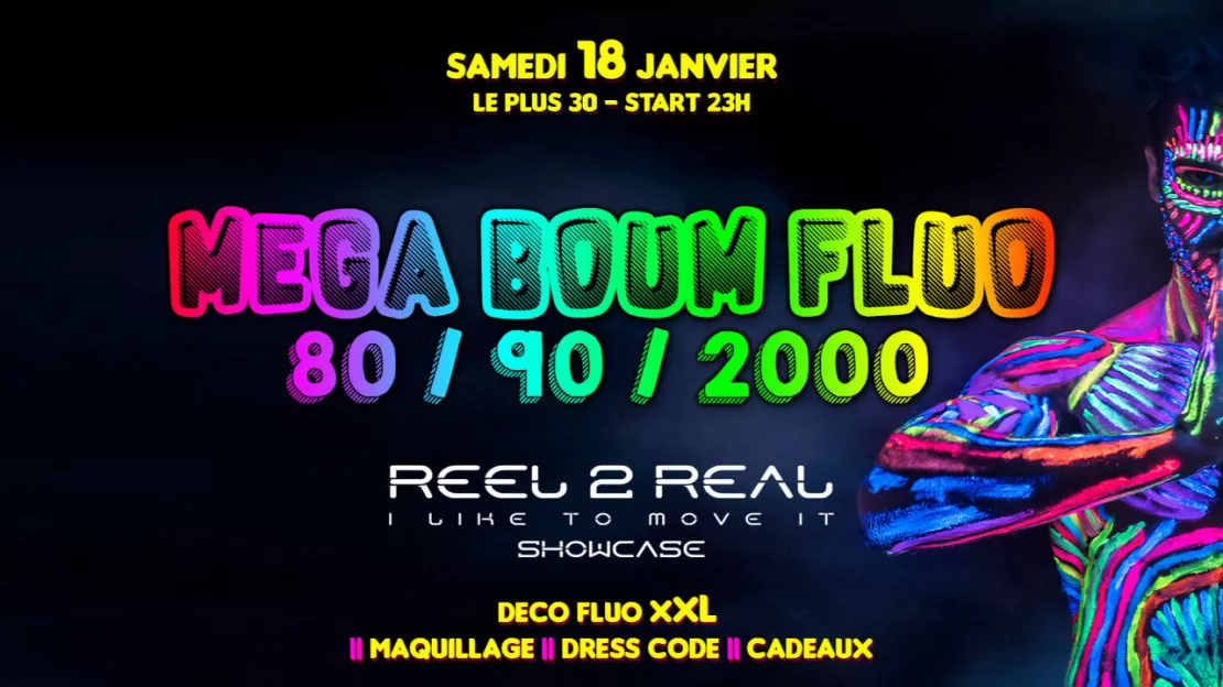 Méga Boum Fluo /\ Reel 2 Real en Showcase (USA)