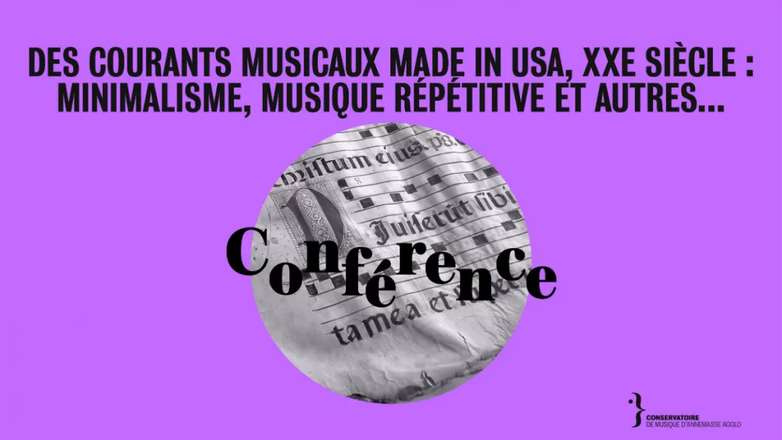 Conférence : Des courants musicaux made in USA, XXe siècle