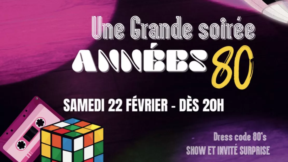 Soirée année 80