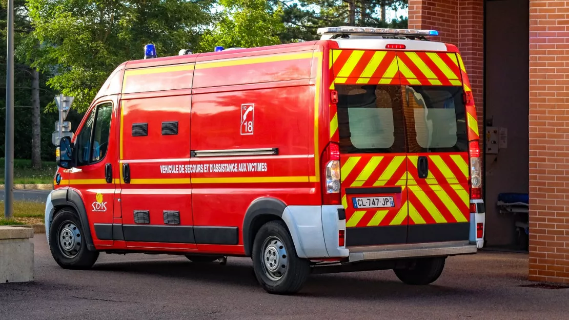 1 blessé grave ce mardi matin dans un accident à Etrembières.