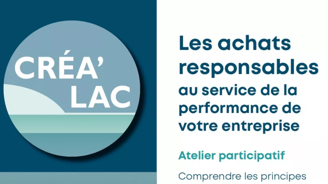 A Publier: Créa'Lac, pour mieux comprendre les achats responsables en entreprise (interview)