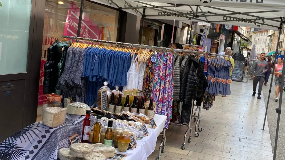 A Thonon, trois jours de braderie en centre-ville