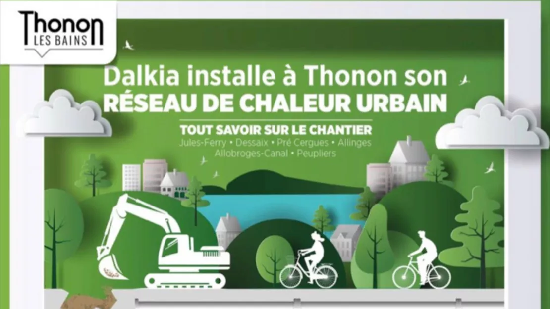 A Thonon, une réunion publique pour la mise en place d'un réseau de chaleur urbain