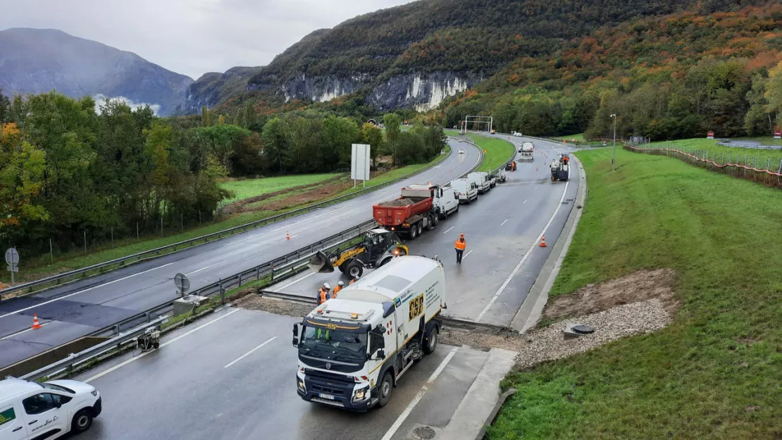 A40 : quels sont ces travaux menés autour du Vuache ?