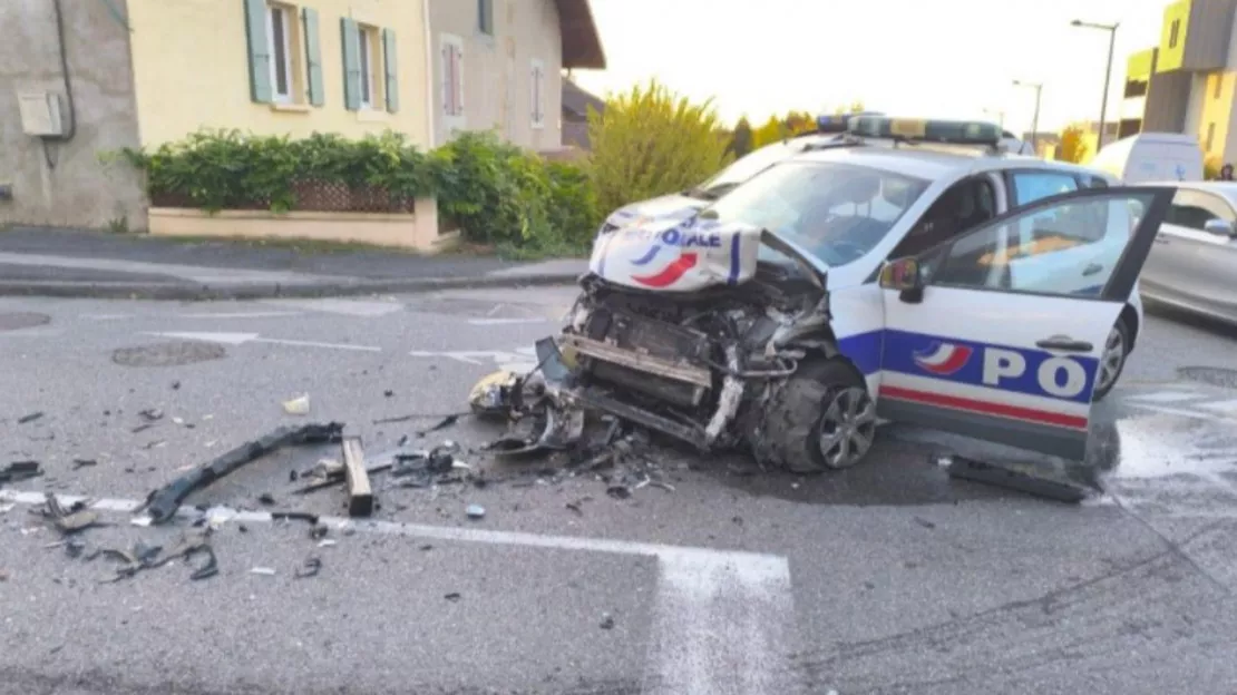 Annemasse : un accident après une course-poursuite