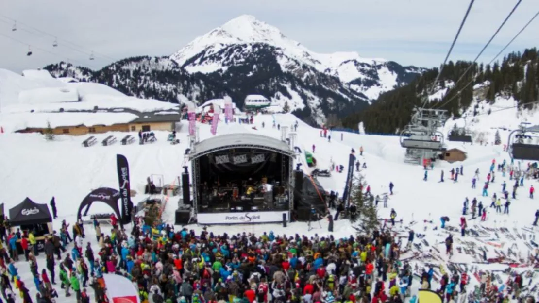 Black M à Morzine pour Rock the pistes !