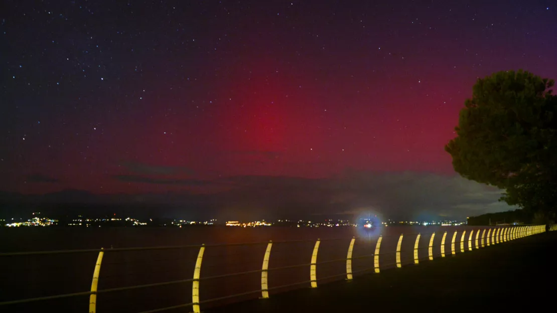 Des aurores boréales vues dans le ciel du Chablais la nuit dernière