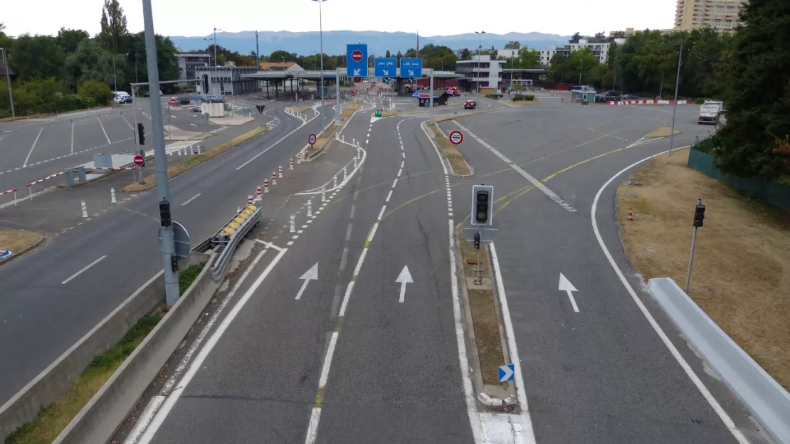 Des ralentissements sur l'A40 à Arthaz ce mercredi matin