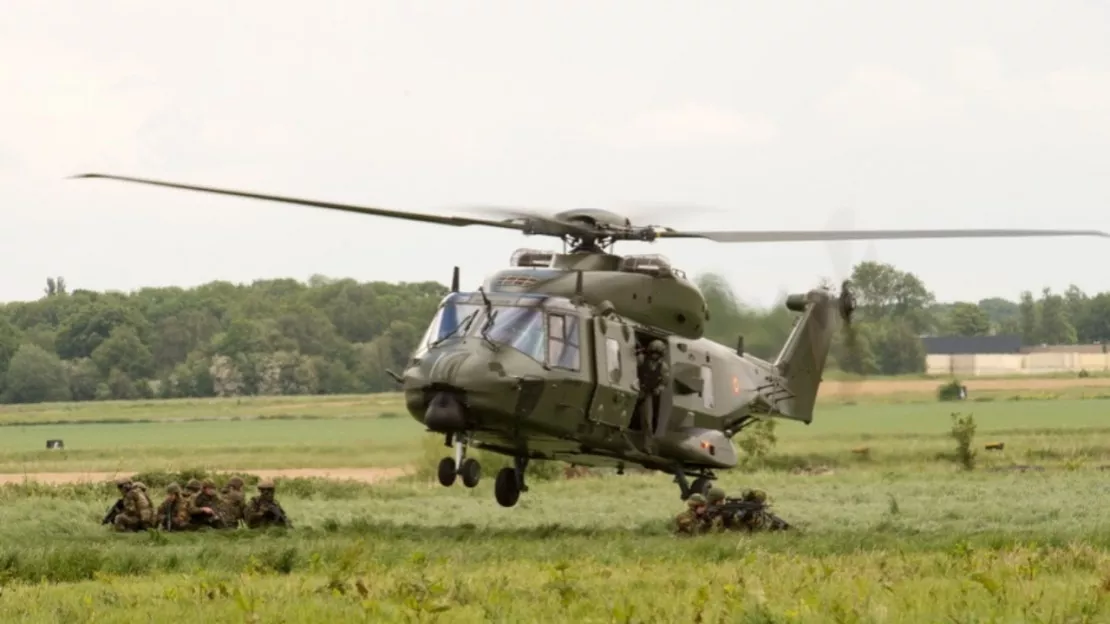 Des rotations d'hélicoptères de l'armée en Haute-Savoie