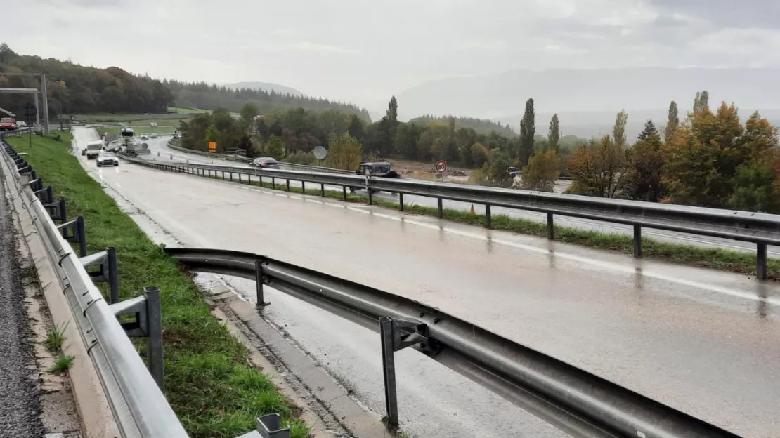 Deux interventions des secours sur l'A40 ce lundi en fin de journée