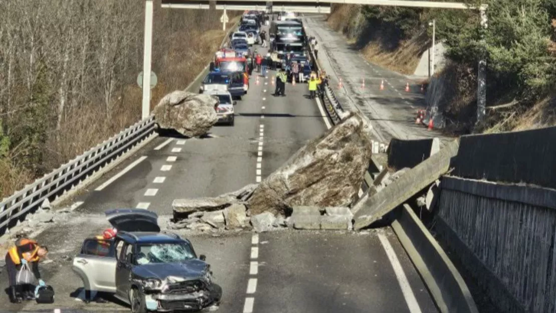 Eboulement en Tarentaise : début de vacances difficile en perspective