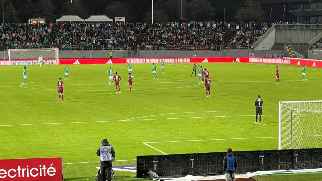 Fin de l'aventure coupe de France pour le FC Annecy