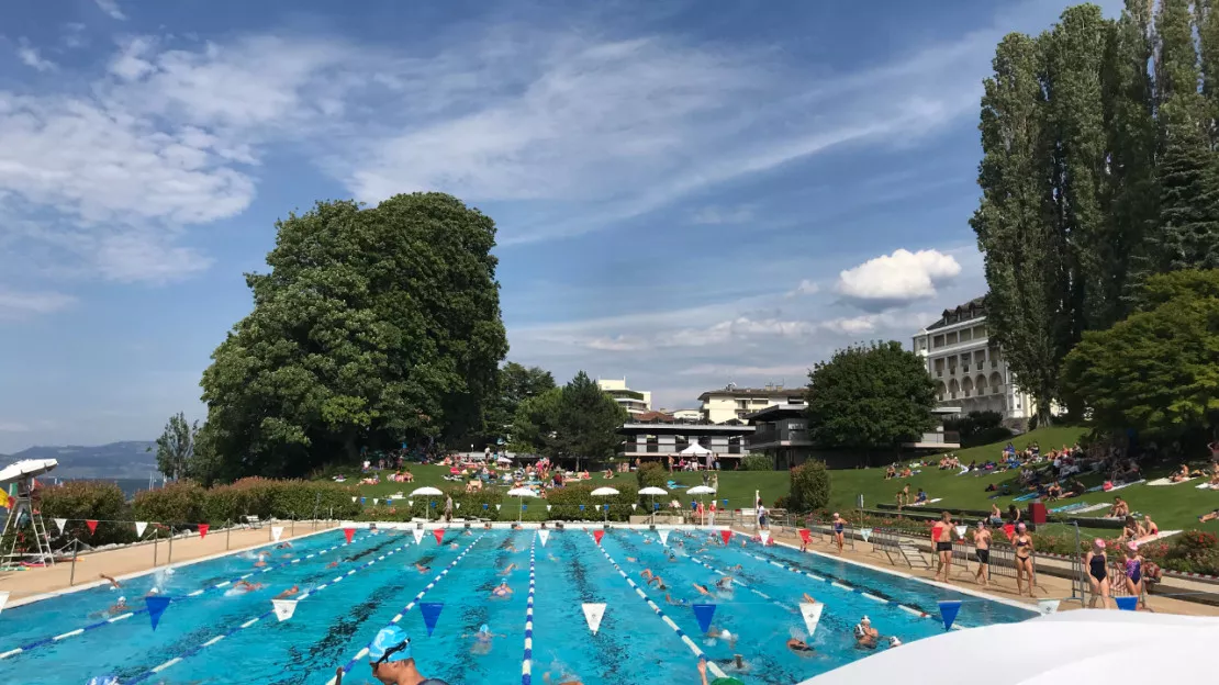 Fin de saison à au centre nautique d'Evian