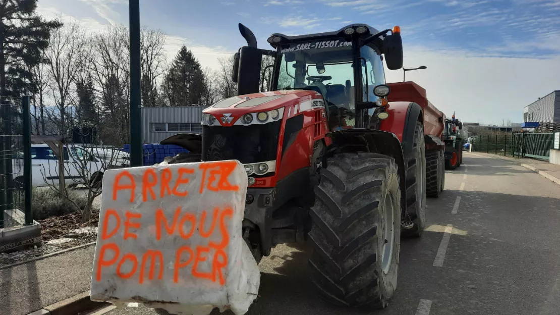 Garde à vue pour un agriculteur savoyard à Paris