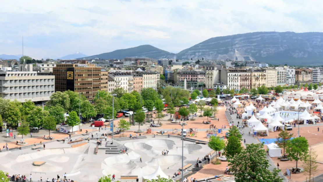 Genève : du gazon sur la plaine de Plainpalais ?