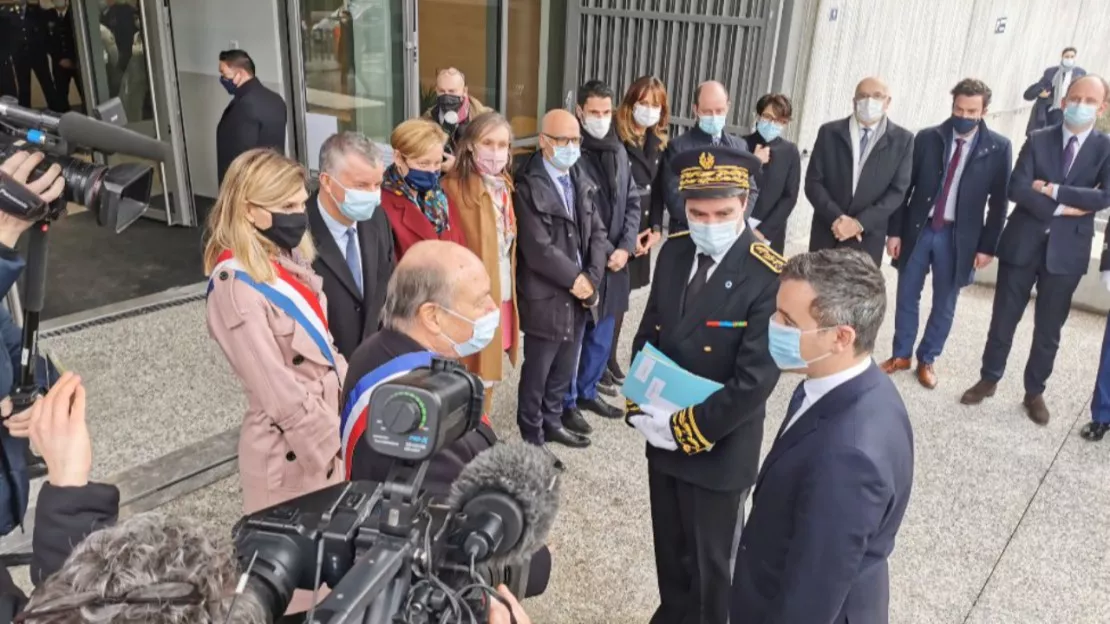 Gérald Darmanin à Annemasse et Bonneville