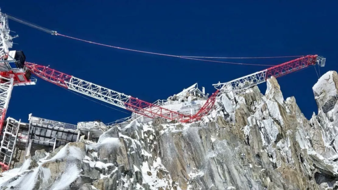 Grands Montets : des survols de drones et d'hélicoptère