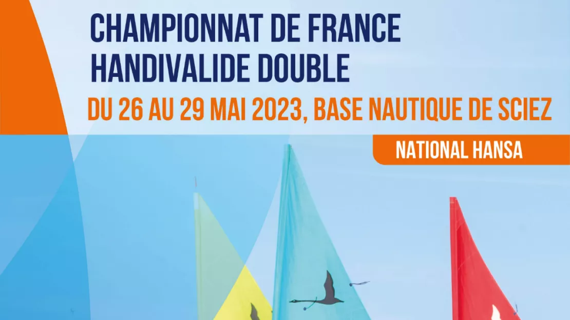 La Base nautique de Sciez accueillera le championnat de France handivalide double du 26 au 29 mai.