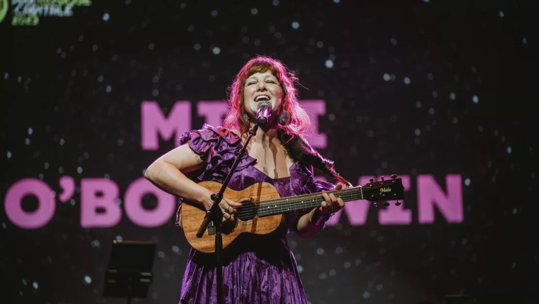 La Canadienne Mimi O'Bonsawin en concert à Sciez-sur-Léman