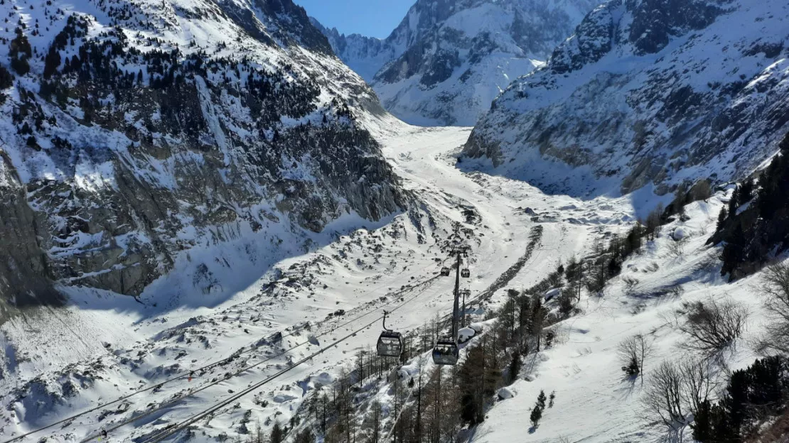 La Mer de glace inaugure sa nouvelle télécabine