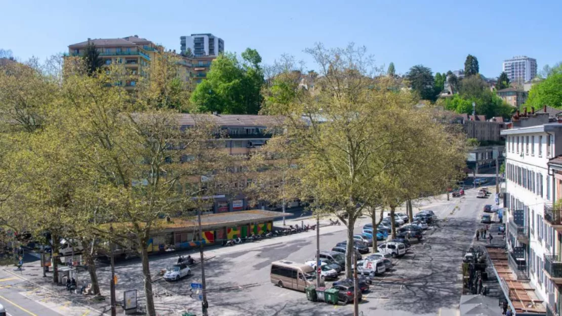 La nouvelle place du Tunnel est en préparation à Lausanne