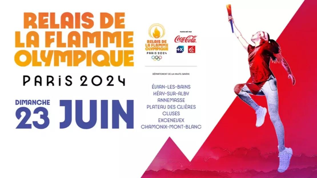 La Ville d’Evian accueille la flamme olympique dimanche 23 juin