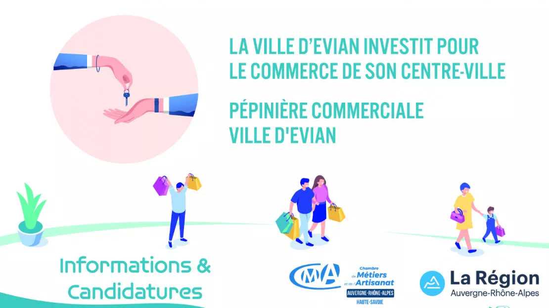 Lancement d’une nouvelle pépinière commerciale à Evian : répondez à l’appel à candidatures !