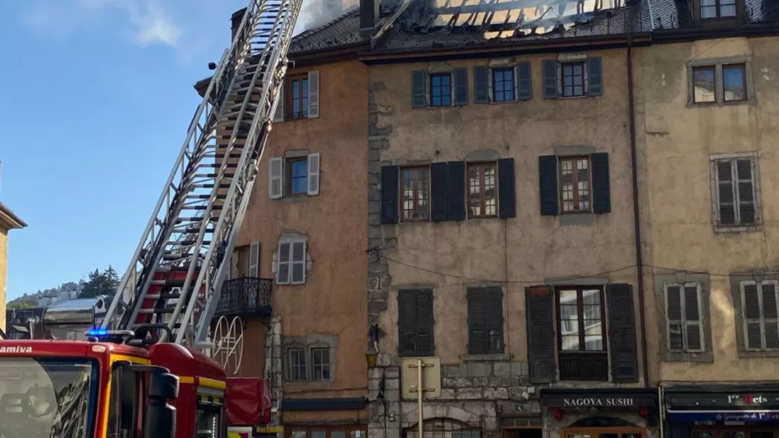 Le corps d'une personne retrouvé dans l'incendie à Annecy