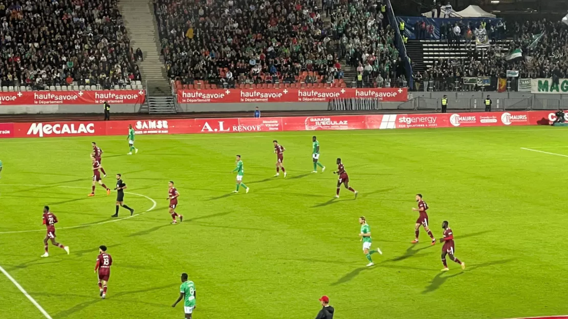 Le FC Annecy est 4ème de Ligue 2 !