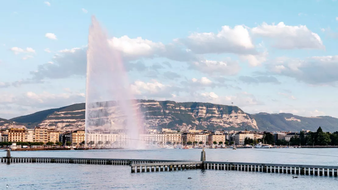 Le Jet d’eau à Genève à l’arrêt pendant 15 jours