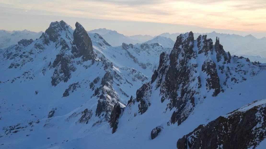 Le retour de la neige en Savoie, Haute-Savoie et dans l'Ain