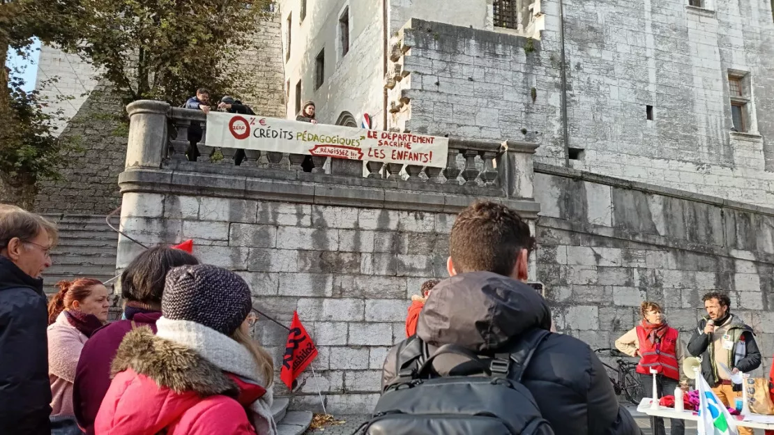 Les collèges publics mobilisés ce matin en Savoie