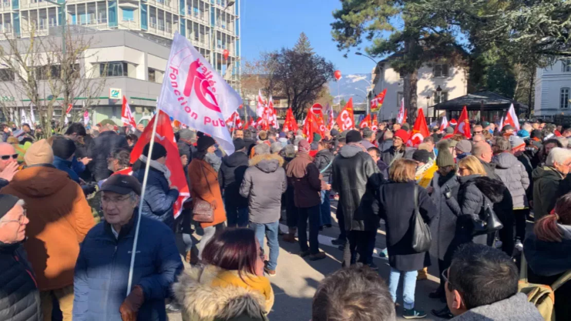 Les enseignants mobilisés en nombre dans nos 2 Savoie