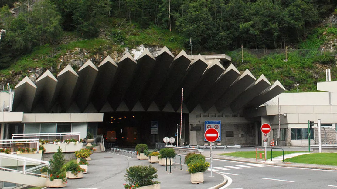 Les fermetures moins longues de prévu au tunnel du Mont-Blanc