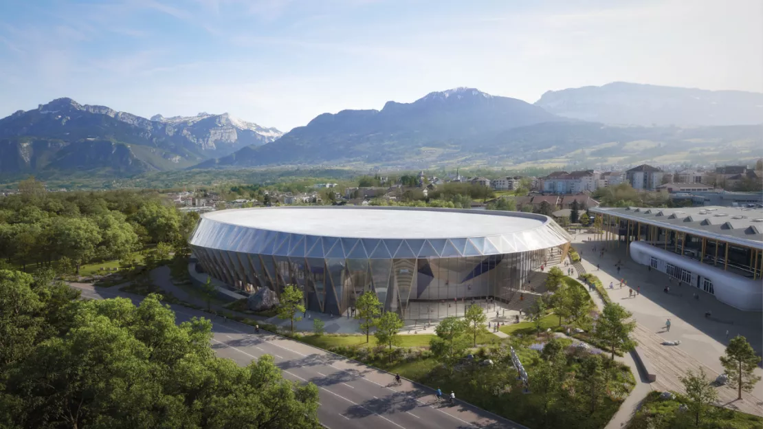 Les premières images de la Haute-Savoie Arena