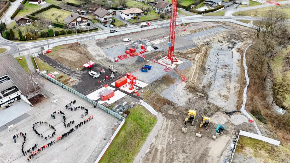 Saint-Jeoire : c'est parti pour les travaux du collège