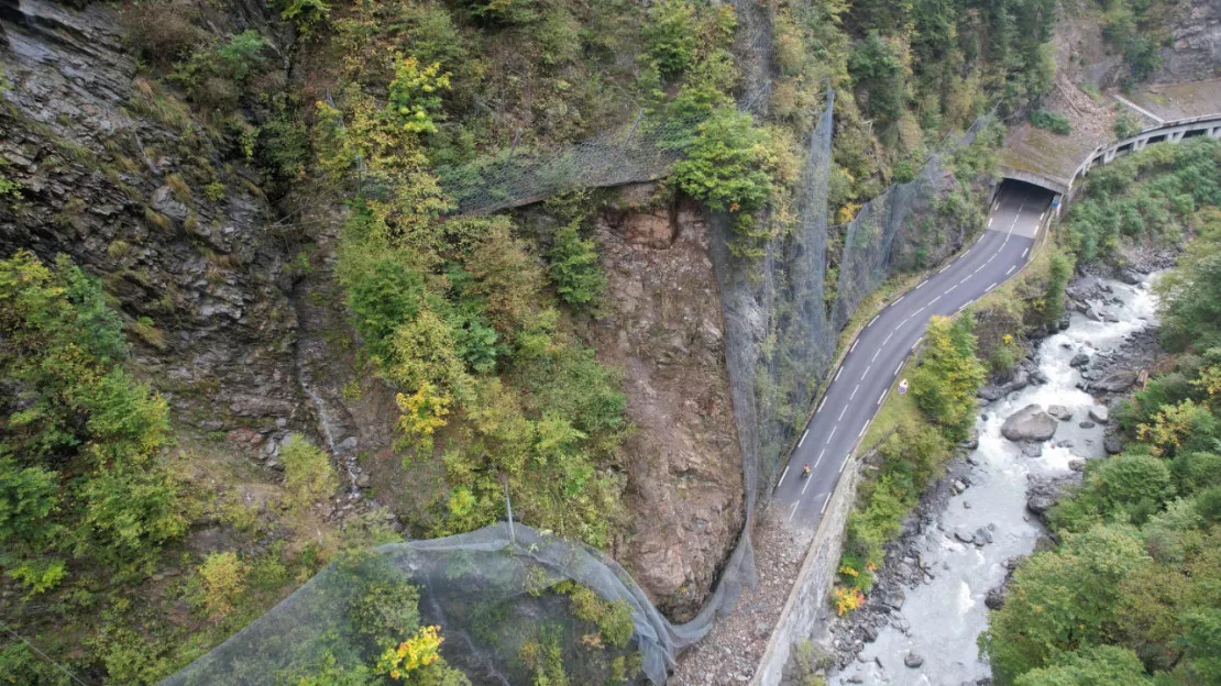 Savoie/ Haute-Savoie: pas encore de réouverture des Gorges de l'Arly