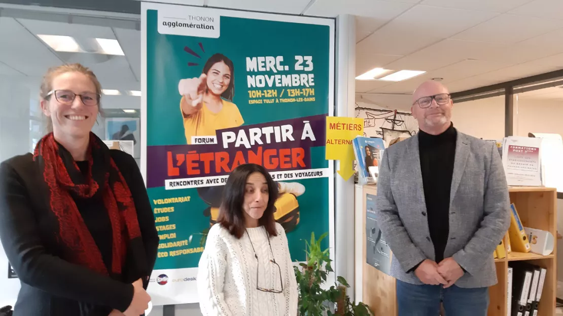 Thonon Agglomération : la 15ème édition du forum "Partir à l'étranger" aura lieu le 23 novembre (interview)