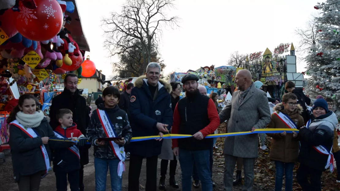 Thonon : le Luna Park de Noël est ouvert sur la place de Crête (interview)